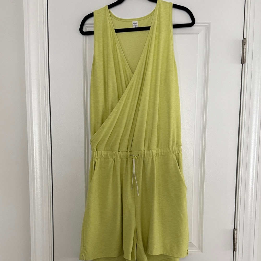 Old Navy Active Yellow Romper - Picture 5 of 7